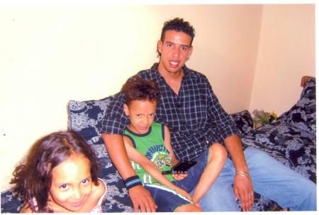 moi et les fils  de ma soeur